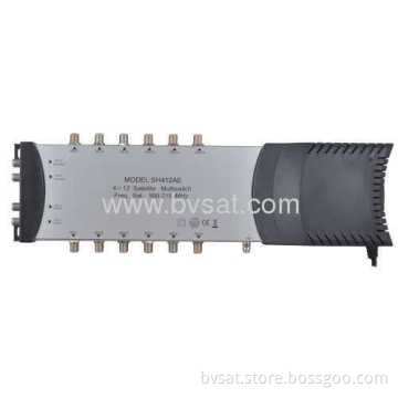 Weatherproof Low Loss 4 X 12 Stand-alone Satellite Multiswitches 